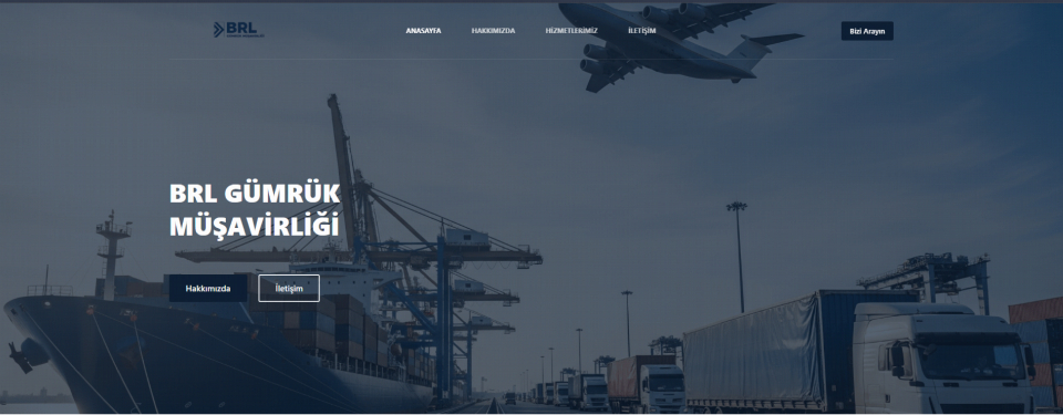 BRL Gümrük Müşavirliği — Kurumsal platform